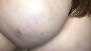 Amateur chick with a fat ass is punished with rough anal
