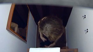 Young beauty gets an erotic massage