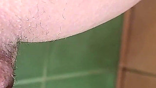 Strong Stream Standing Pee in the Shower