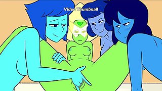 Hot Lesbian Cartoon - Peridot's Botany Class XXX Hentai Parody