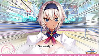 EP37-2: IMPREGNATING Nanako with a CREAMPIE - Oppai Ero App Academy