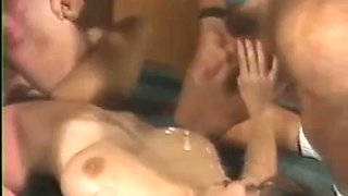 Christy Canyon fucked on a pool table: Doggy, Big Tits  Hardcore Porn