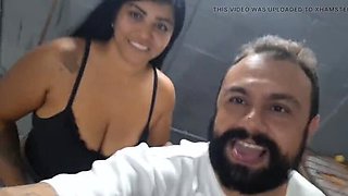 Nicoly Mattos Gets Fucked Hard in Bar, Beach & Garage - Blowjob & Doggy Style