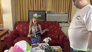 Luna Lips Gangbang, Pregnant Pussy Fucked By Many Horny Hung Cocks!