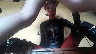 Blowjob, deepthroat and creampie
