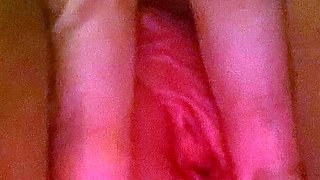Close up amateur beauty uses her toy to masturbates