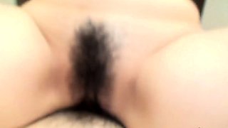 Busty Japanese Grandma Is Eager For POV Creampie