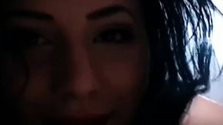 Super Squirter Brunette Masturbates on Webcam