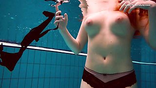 Big ass sex with cutesy chick from Underwater Show