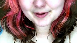Great Big Boobs On Masturbating Redhead