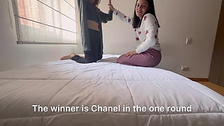 Compilation of Lesbian Wrestling