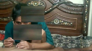 A hot sexy indian girl suck his boy friend cock and fucked in pussy part 2