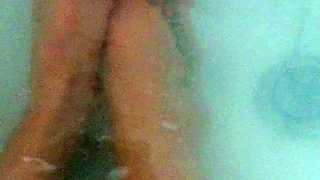 Amateur blondie solo anal masturbation
