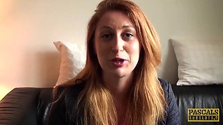 Raunchy subslut Princess Paris eats sperm after cruel plow