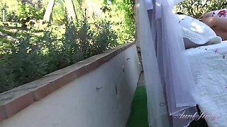 Step-Mom Devon Catches You Spying on Her Outside