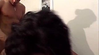 Fantastic Sexy Milf With Hairy Pussy Fucked With Soap In Shower And Cum In Mouth