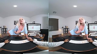 Office Temptations: Anti-Stress Boobs