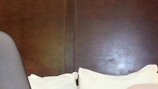 Amateur Brunette Scarlett Teasing in Her First Pantyhose Video Shoot