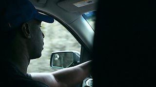 TLBC - Teen Sucks BBC in Backseat of Car