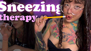 Hot Doctor Gives You Sneezing Therapy