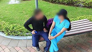 NURSE PORN!! SHE SEDUCES A PATIENT AND TAKES HIM TO THE HOSPITAL FOR A HAPPY ENDING