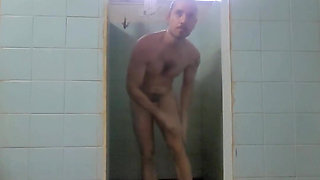 I Am Hot Fun Showering My Foreskin at Country Club
