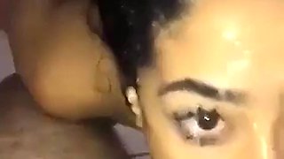 Her throat is insane, NO gag reflex and those sloppy sounds