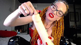 CBT JOI Long Red Nails.mp4