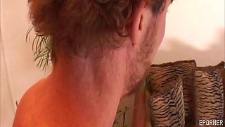 Kinky MILFs horny threesome sex