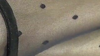 Masturbating with a Carrot and Cumming Close-up