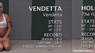 Holly "the Hit Man" Heart (0-0) Vs Vendetta (0-0)