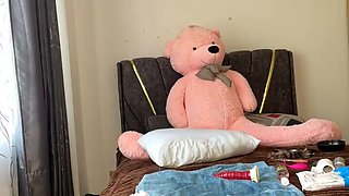 Amateur black couple has some fun in their room