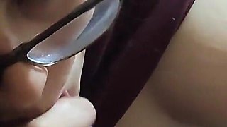 Hot Pregnant Makes a Hot Blowjob