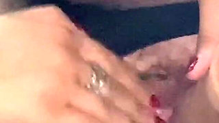 After Being Creampied a Pussy Yes Fucks the Rubber Cock Full of Cum