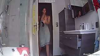 Ex girlfriend on spy cam