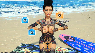 Being a Dik Interlude Part 279 Hot Pics on the Beach by Loveskysan69