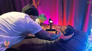 BBC filling up tiny Latina squirting pussy