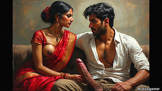 Indian gangbang her in hotel room