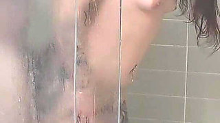 My Son's Naughty Friend Invited Me to Take a Shower with Her.
