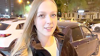 A Russian Student 18+ Gave Herself Up For A Power Engineer