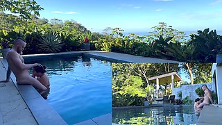 Outdoors ANAL and Blowjob in Costa Rica