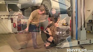 New secretary introduced with anal by Magma Film: Blowjob, Hardcore  Brunette Porn