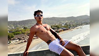 Hot muscle latino boy Chris Heria photo compilation