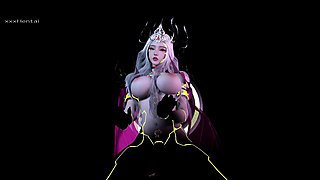 Queen Animated Allure: Big Butt Goddess in 3D - 3D Animation Hentai