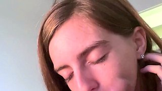 Amateur BJ Oral POV Blowjob Cumshot