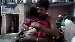 Indian village house wife and housband hot kissing and enjoy movement