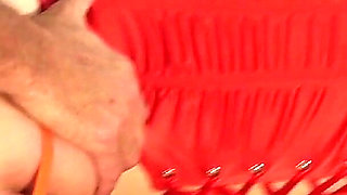 2479 - French Amateur, Clothed Sex, Satin Lingerie, Pussy Fucking, Balls Licking, Ass to Mouth, Spanking, Cumshot