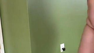 BBW Dancing Queen Strips and Jiggles Her Fat Body