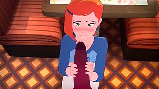 Gwen Tennyson from Ben10 Gets Fucked Hard