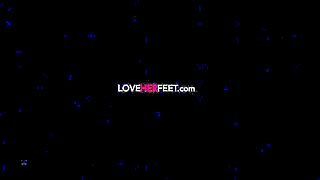 Joi Foot Tease With Aderes Quin - Aderes Quin